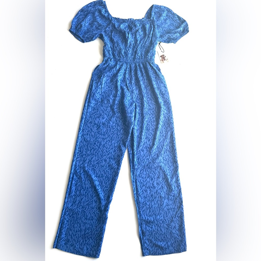 Sincerely Jules XSmall Jumpsuit Blue New With Tags Boho